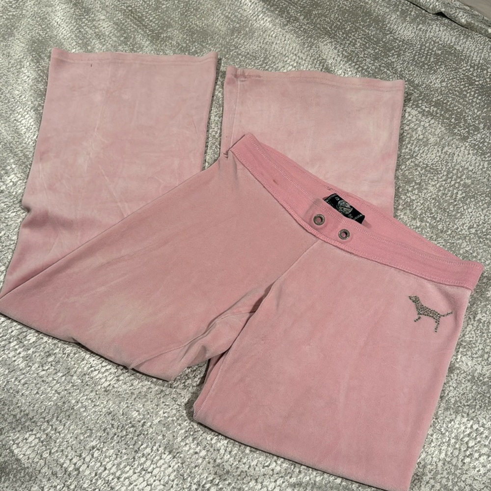 Vintage Pink VS Pink Velour Sweats